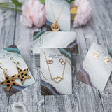 50pcs Jewelry Display Card Earring Small Business Cardboard Packaging Organizer