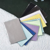 50pcs Silver Jewelry Polishing Cloth Soft Clean Wiping Tool