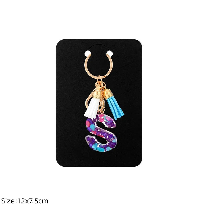 50pcs Keychain Display Cards Holder Self-Sealing Bags Small Business Packaging