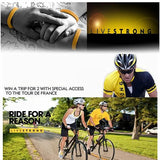 50pcs LIVE STRONG Sport Wristbands Motivational Bracelets Yellow