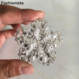 50pcs Large Metal Flower Bead Caps, 51mm, Gold, Silver, Bronze