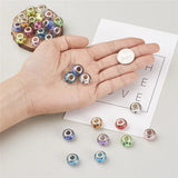 50pcs Dog Paw Prints Mixed Acrylic European Beads for Jewelry Making