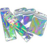 50pcs Iridescent Zip lock Bag for Jewelry Packaging