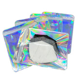 50pcs Iridescent Zip lock Bag for Jewelry Packaging