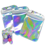 50pcs Iridescent Zip lock Bag for Jewelry Packaging