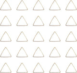 50pcs Leaf Shape Open Bezel Charm Blank Frame Hollow Pendant