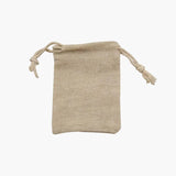 50pcs Linen Gift Bags Wedding Party Favor Muslin Cotton Storage Pouches