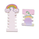 50pcs Long Paper Card Slots Cardboard Holder for Jewelry Hairwear Packaging