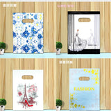 50pcs/Lot Pattern Plastic Bag Small jewelry Candy Cookie Favor Bag