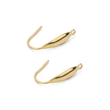 50pcs 316 Stainless Steel Earring Hooks DIY Jewelry Making Clasp 20mm