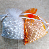 50pcs Organza Bags Jewelry Packaging Wedding Party Drawable