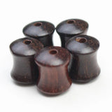 50pcs Natural Rosewood/Sandalwood Bamboo Beads Bracelets Necklace Wooden Bea