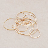50pcs Copper KC Round Jewelry Pendants DIY Making&Finding