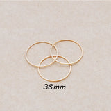 50pcs Copper KC Round Jewelry Pendants DIY Making&Finding