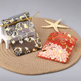 50pcs Love Heart Organza Bags Wedding Candy Gift Pouches