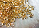50pcs Gold/Silver Wire Guardians 4.5mm Thread Protectors