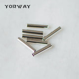 50pcs Gold Tube Beads 10x2mm, Brass Tube Spacers GB-274