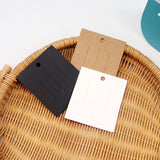 50pcs High Abrasion Resistant Kraft Paper Hairpin Card Jewelry Brooch Tags