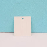 50pcs High Abrasion Resistant Kraft Paper Hairpin Card Jewelry Brooch Tags