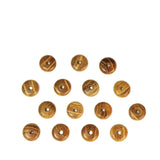 50pcs Natural Yellow Sandalwood Beads 8mm DIY Rosary Jewelry Making