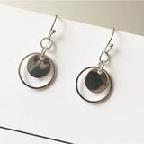 50pcs Rhodium Round Geometric Accessories DIY Jewelry Making