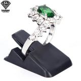 50pcs/Lot Plastic Frosted Ring Jewelry Displays Holder Stand Arrival