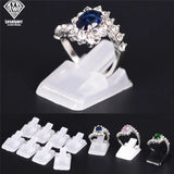 50pcs/Lot Plastic Frosted Ring Jewelry Displays Holder Stand Arrival