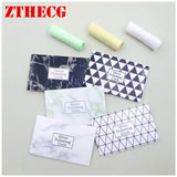 50pcs Silver Polish Cloth Sweet Pattern Anti Tarnish Jewelry Wipe Maintain