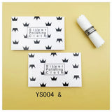 50pcs Silver Polish Cloth Sweet Pattern Anti Tarnish Jewelry Wipe Maintain
