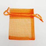 50pcs Small Organza Drawstring Pouch Jewelry Packaging Display Gift Bags