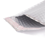 50pcs Silver Matte Film Bubble Mailers Padded Envelopes 22.5x15cm