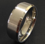 50pcs Men Women Classic Band Wedding Rings 316L Stainless Steel Man Jewelry