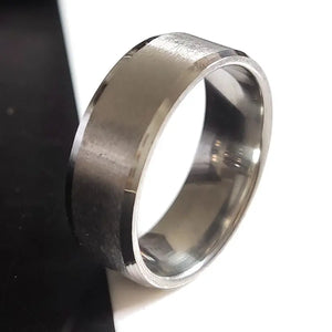 50pcs Men Women Classic Band Wedding Rings 316L Stainless Steel Man Jewelry