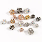 50pcs Crystal Rhinestone Bayberry Ball Beads 6 8 10mm Round Loose Spacer Beads