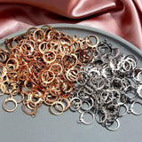 50pcs Rhodium Earring Clasps Hooks Findings for DIY Jewelry Making