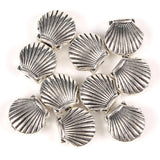 50pcs Silver Star Wing Spacer Beads for DIY Jewelry Making