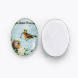 50pcs Mixed Pattern Glass Cabochons for DIY Jewelry Making