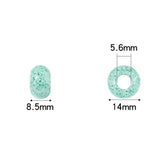 50pcs Mixed Glitter Acrylic Beads for Jewelry Making DIY
