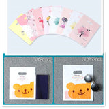 50pcs Jewelry Plastic Bag With Handles 15x20cm Boutique Gift Packaging Bag