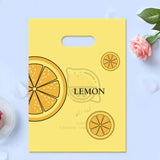 50pcs Plastic Handle Bag 15*20cm Small Jewelry Party Favor Bags