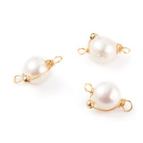 50pcs Freshwater Pearl Pendant & Stainless Steel Charms for Jewelry Making