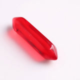 50pcs Natural Gem Stone Hexagonal Pointed Reiki Chakra Beads