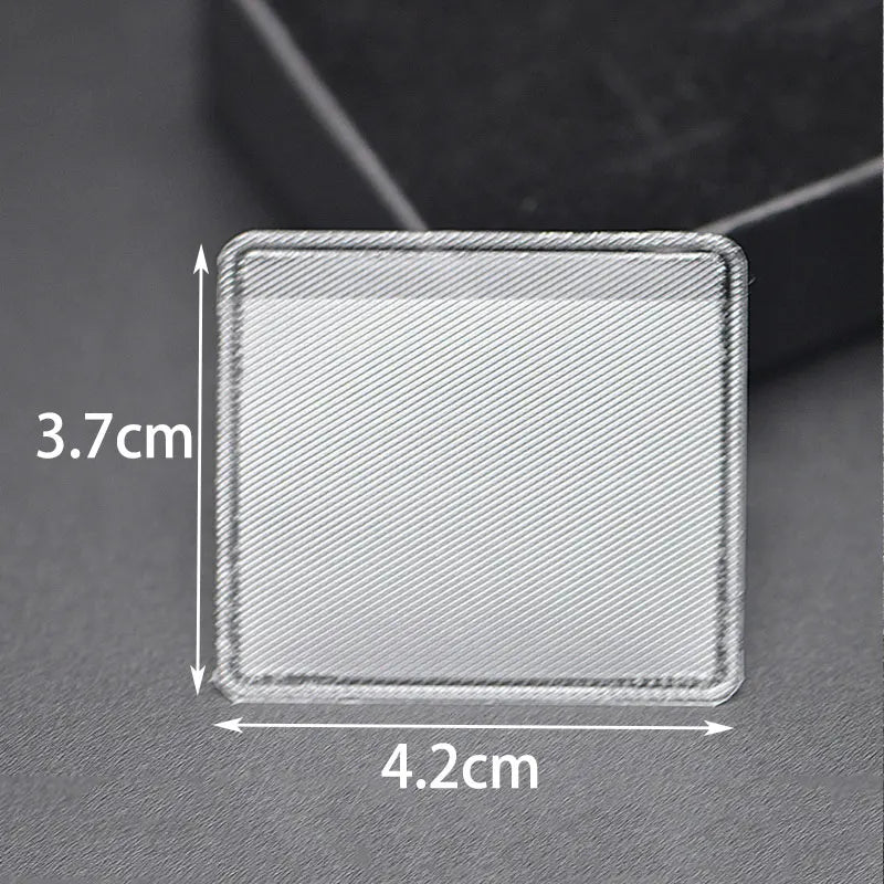50pcs Adhesive Pouch for DIY Jewelry Necklace Chain 4.2x3.7 & 3.2x2.5cm
