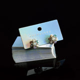 50pcs Laser Cardboard Paper Earrings Storage Jewelry Accessory Cards