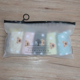 50pcs Clear Frosted Zipper Bag Travel Bra Socks Storage Jewelry Bags