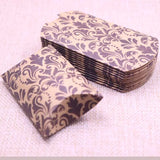 50pcs Retro Style DIY Pillow Box Candy Ring Display