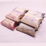 50pcs Retro Style DIY Pillow Box Candy Ring Display