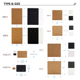 50pcs Opp Self-adhesive Plastic Bag Earrings Display Necklaces for Jewelry