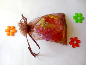 50pcs 10x15cm Organza Drawstring Pouch Gift Bags Wedding/Birthday/Christmas