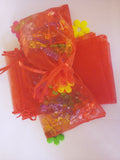 50pcs 10x15cm Organza Drawstring Pouch Gift Bags Wedding/Birthday/Christmas
